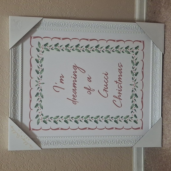 Holly Jolly Art Other - Festive "Gucci Christmas" Holiday Art